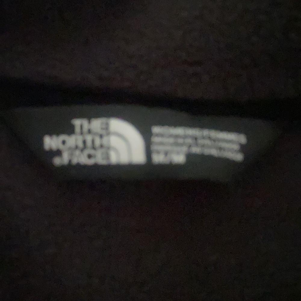 North Face Women’s black zip up - Picture 2 of 5